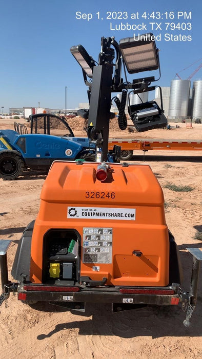 2023 Generac MLT2 Diesel, Flex Switch 120V Input, Powerzone Controller, (4) 320W LED Lights, 4kW Generator, 39.9 Gal Fuel Tank, 2" Ball, T3