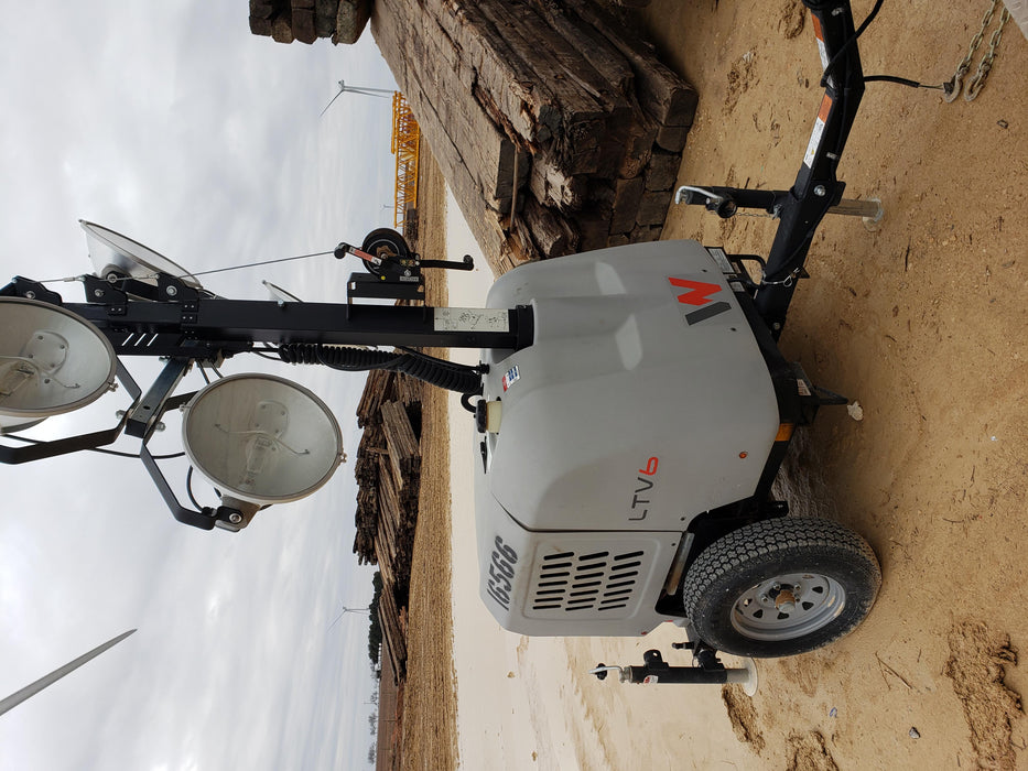 2018 Wacker Neuson LTV6L-MH Wacker Neuson LTV6L Mobile Light Tower w/Fuel Level Sensor Installed