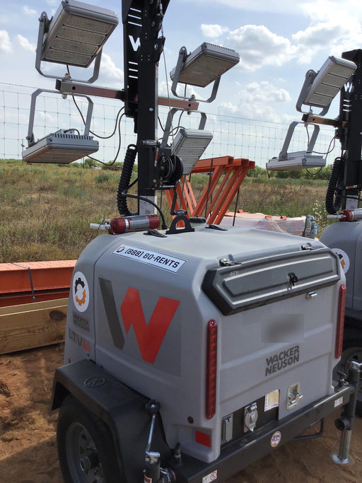 2019 Wacker Neuson LTV6K-LED LTV6K Light Tower, LED 300W, Telematics EQ SH Kubota