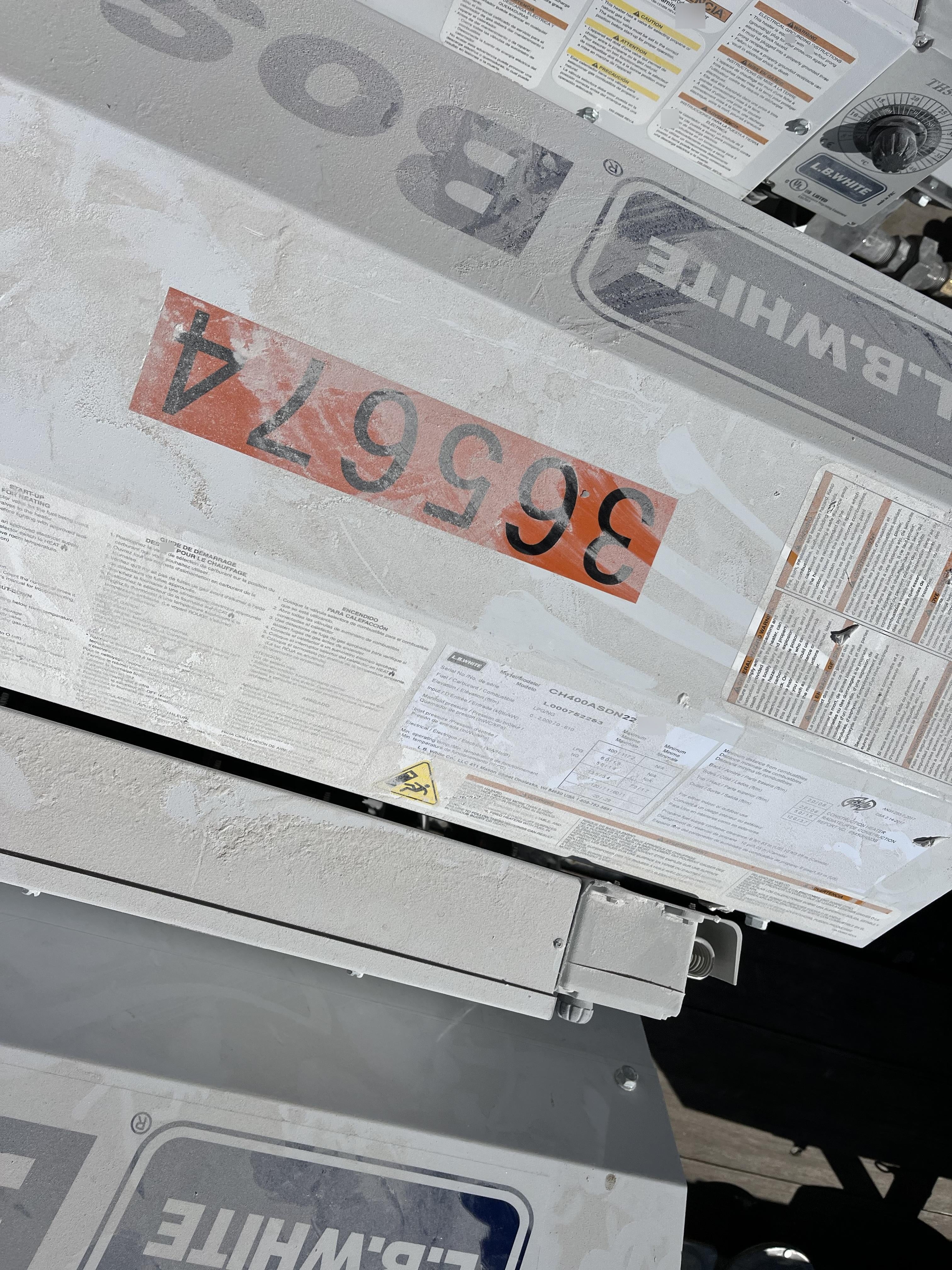 2023 LB WHITE BOSS 400 DF