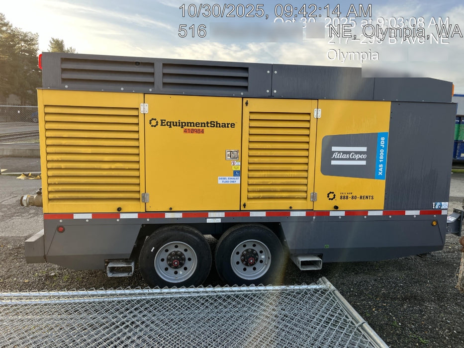 2024 ATLAS COPCO XAS 1800