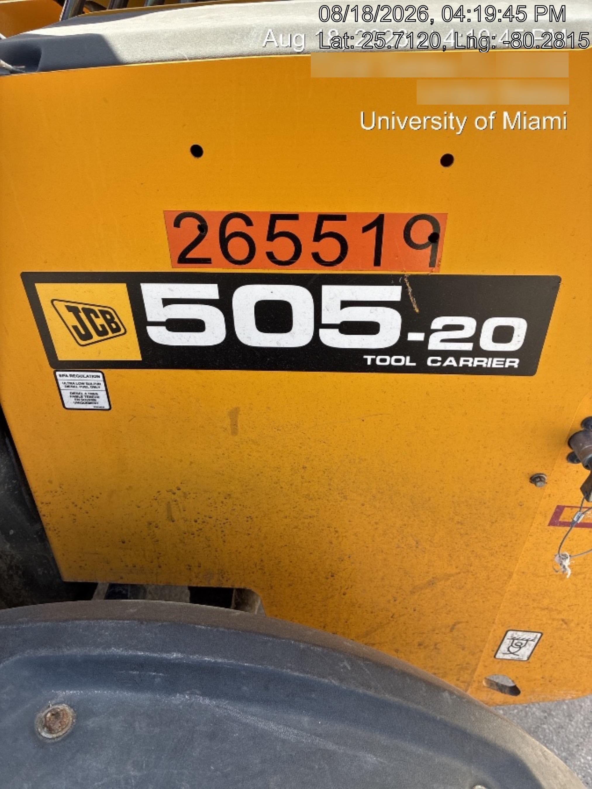 2022 JCB 505-20TC