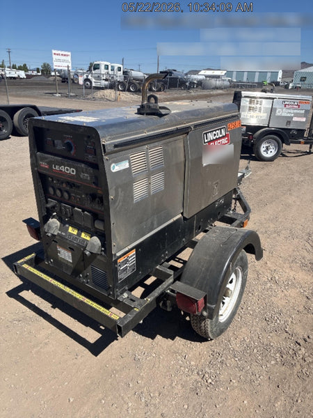 2024 Lincoln Electric LE400 Kubota V1505, Trlr, Cable Rack, Light Kit, ES Decals, T3