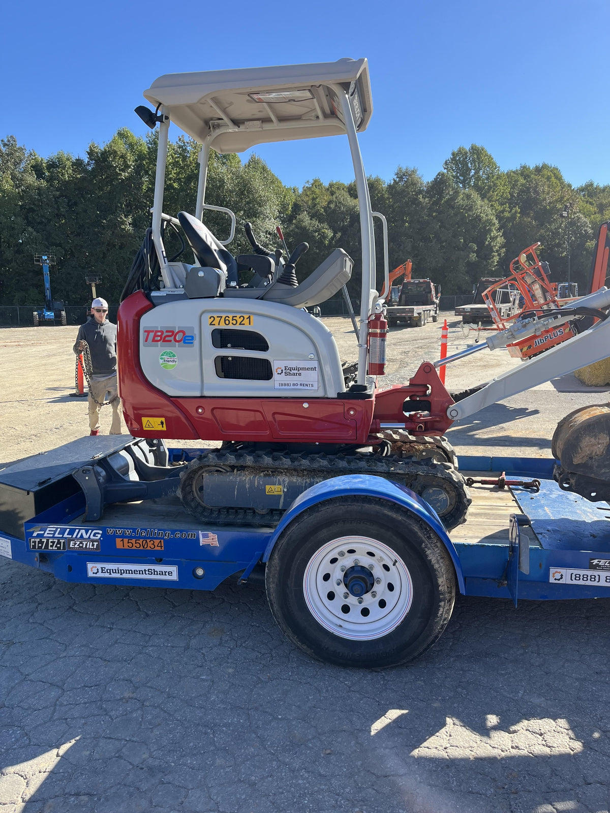 2020 FELLING TRAILERS FT-7EZ