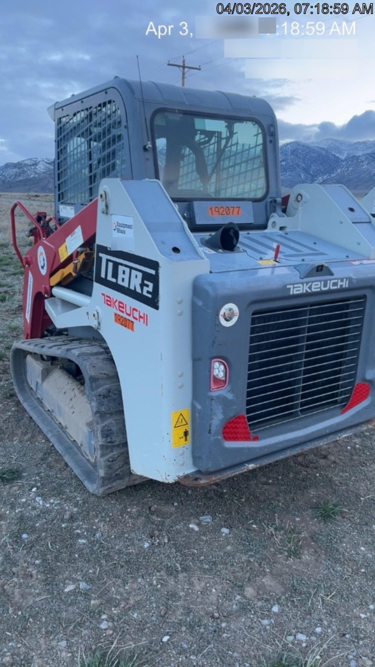 2021 TAKEUCHI TL8R2-CR