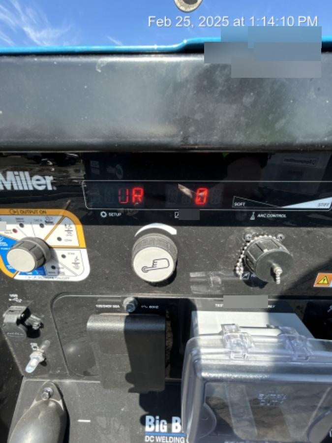 2025 MILLER ELECTRIC BIG BLUE 400