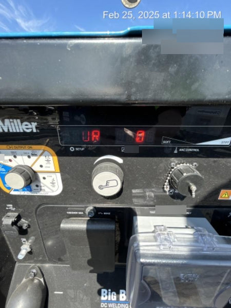 2025 MILLER ELECTRIC BIG BLUE 400