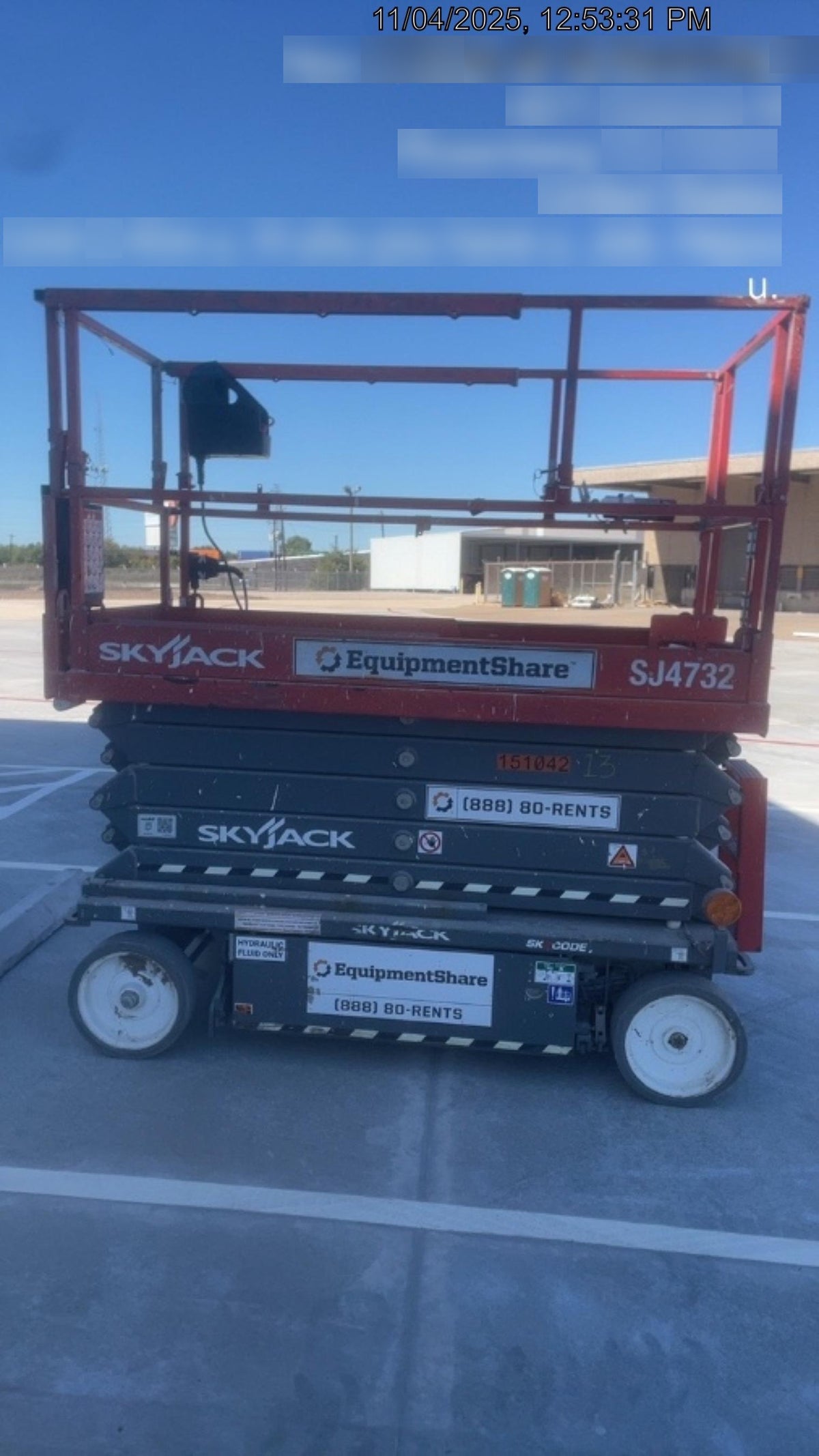2021 SKYJACK SJ4732
