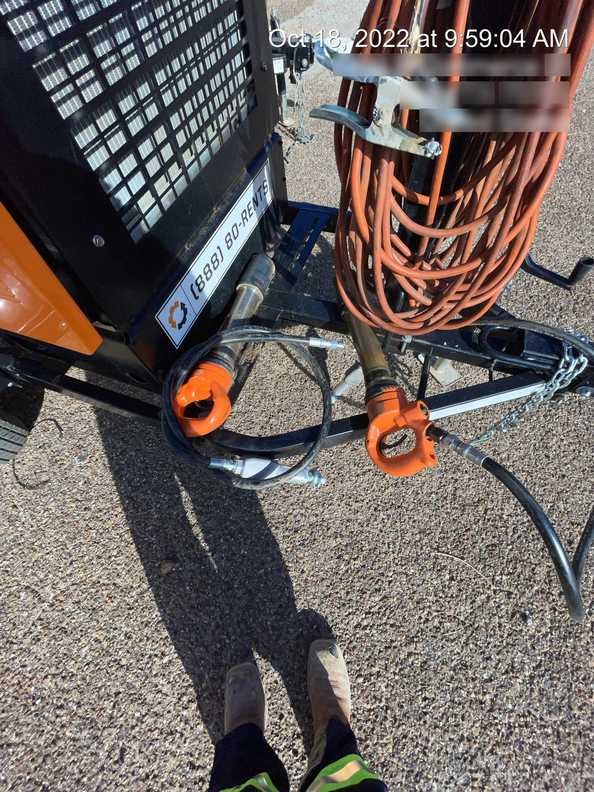 2021 MICHIGAN PNEUMATIC MP-133-ORANGE-NEP