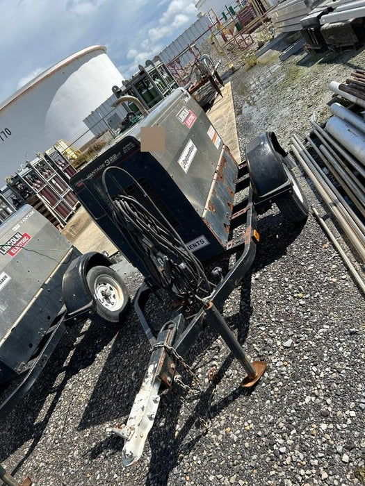 2019 Lincoln Electric Vantage 322 Welder Ready-Pak 3, Two wheel trailer, Fender and Light kit, Cable Rack