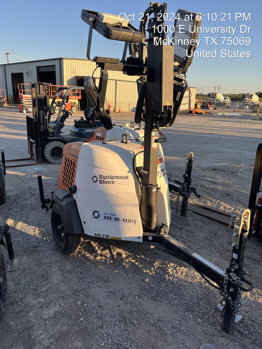 2024 Generac MLT2 Diesel, Flex Switch 120V Input, Powerzone Controller, 
(4) 320W LED Lights, 4kW Generator, 39.9 Gal Fuel Tank, 2" Ball, T3