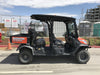2019 Kubota RTV-X1140W-H 4wd Utility Cart, LED Strobe, Windshield Tempered Glass, Plastic Canopy, Wire Harness Kit, Backup Alarm