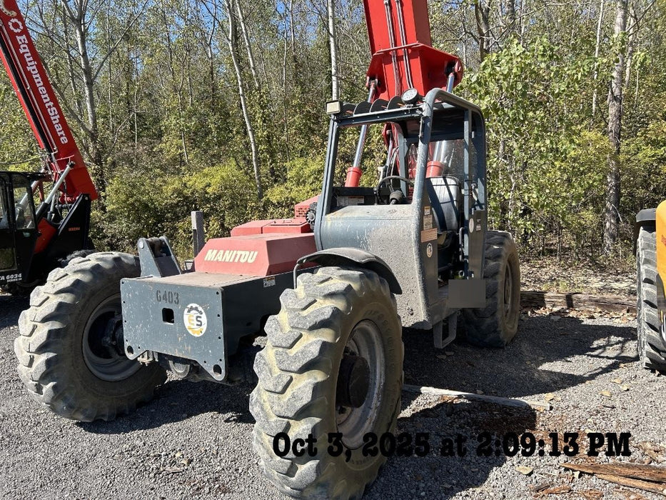2017 Manitou 12042 Manitou MTA 12042, Solid Tires, 66" Carriage, Open ROPS, Flashing Beacon and Work Light Package