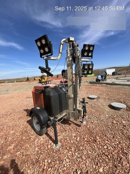 2024 Wanco WLTT-4MM4K Diesel, Deep Sea Controller, Shore Power Plug, Auto Start, (4) 350W LED Floodlights, 4kW Generator, 60 Gal Fuel Tank, 2" Ball, T3