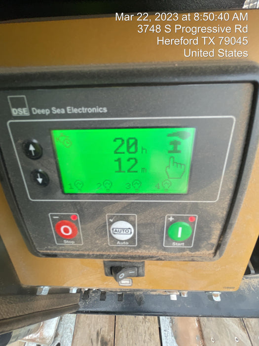 2022 Allmand NLV3GR (4) LED Light Fixture 350W, 23' Vertical Mast, 3kW Prime, Towable, ES Decals, T3