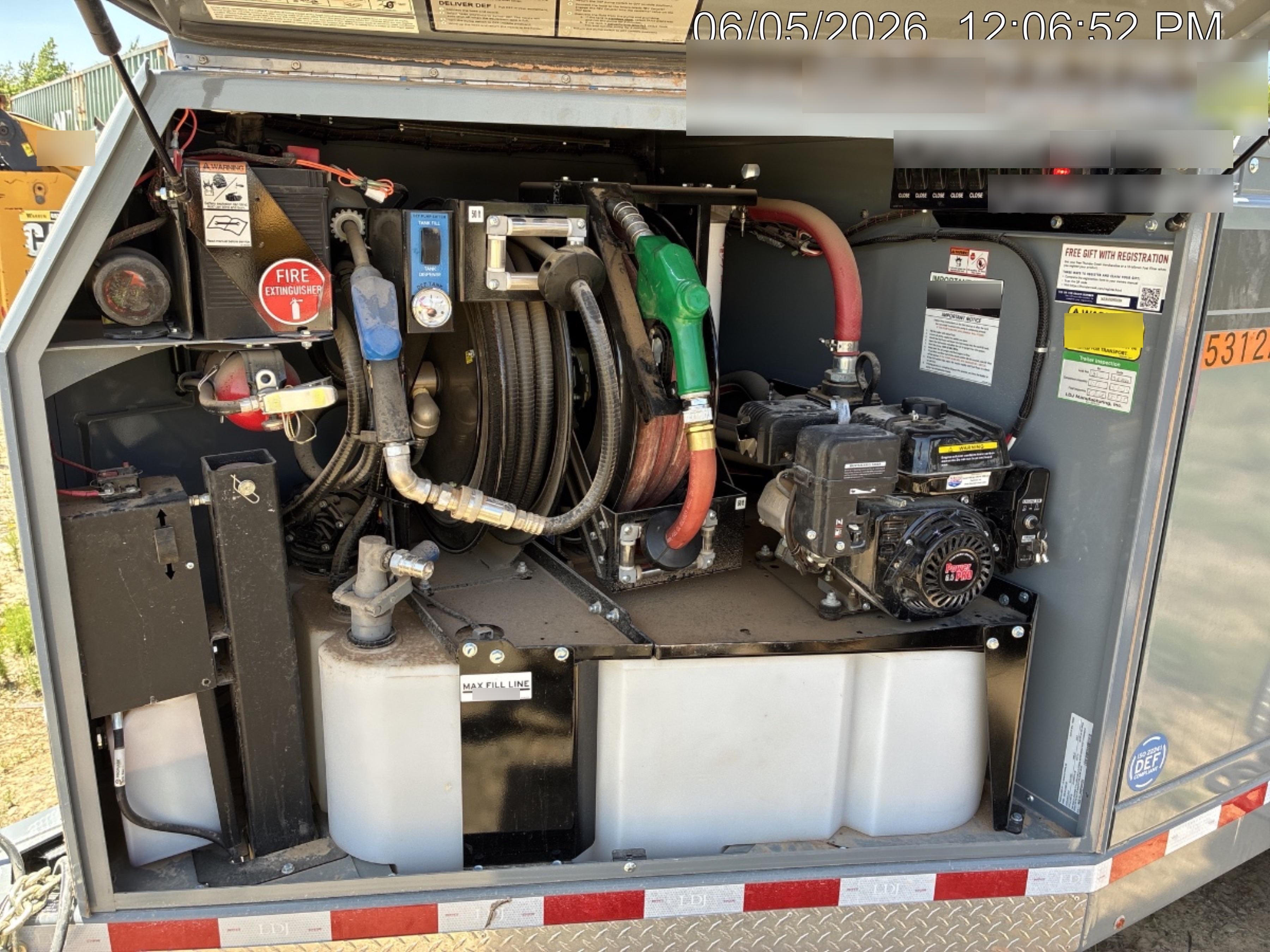 2025 THUNDER CREEK MTT920 - Hazmat not required