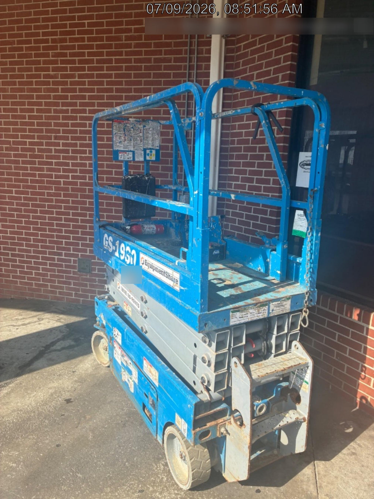 2020 Genie GS-1930 Fixed rails with chain entry gate - Pre A92.20
