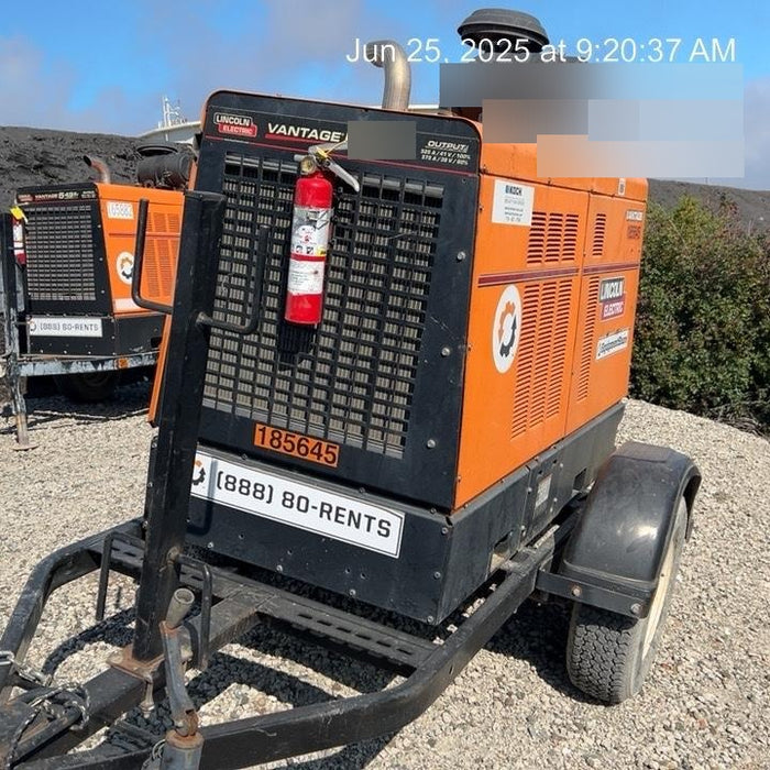 2021 Lincoln Electric Vantage 549X Ready Pak 3, ORANGE (includes trailer, cable rack, fender light kit)