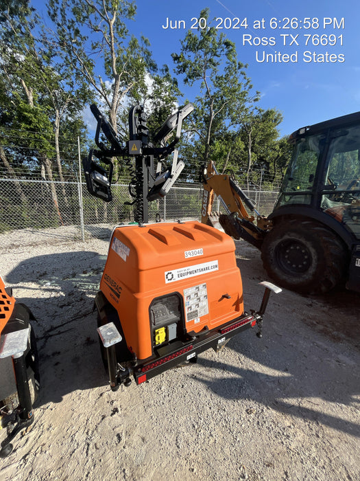 2024 Generac MLT2 Diesel, Flex Switch 120V Input, Powerzone Controller, 
(4) 320W LED Lights, 4kW Generator, 39.9 Gal Fuel Tank, 2" Ball, T3