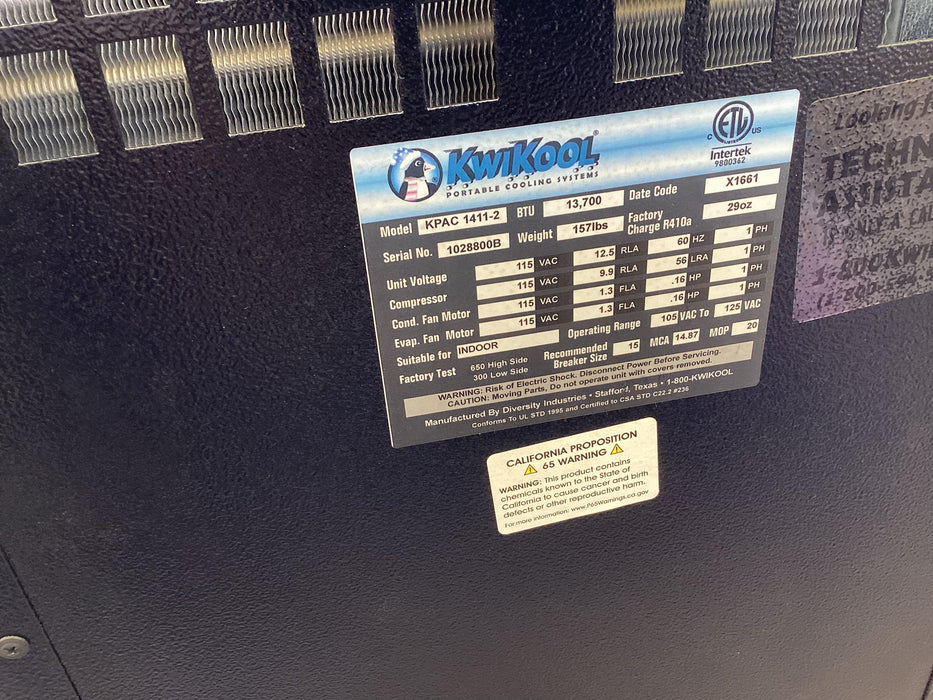 2023 KWIKOOL KPAC1411-2