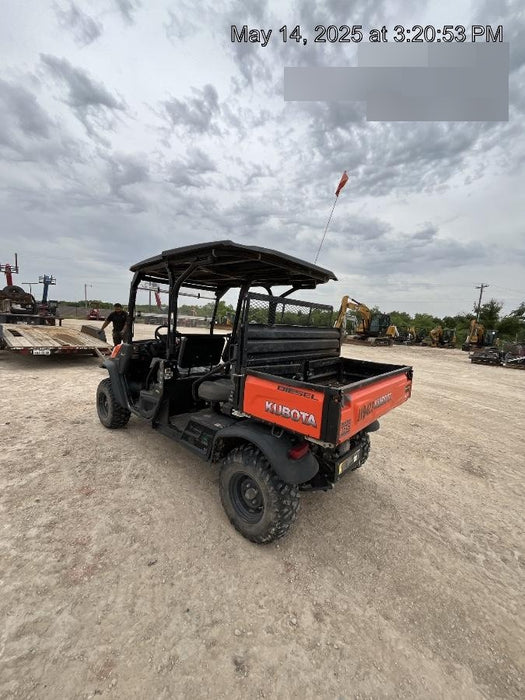 2020 Kubota RTV-X1140W-H Canopy, 4-Seater, Diesel, Windshield Acrylic Clear, LED Strobe, Backup Alarm