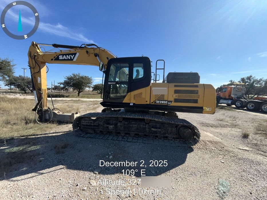 2019 SANY SY265C LC