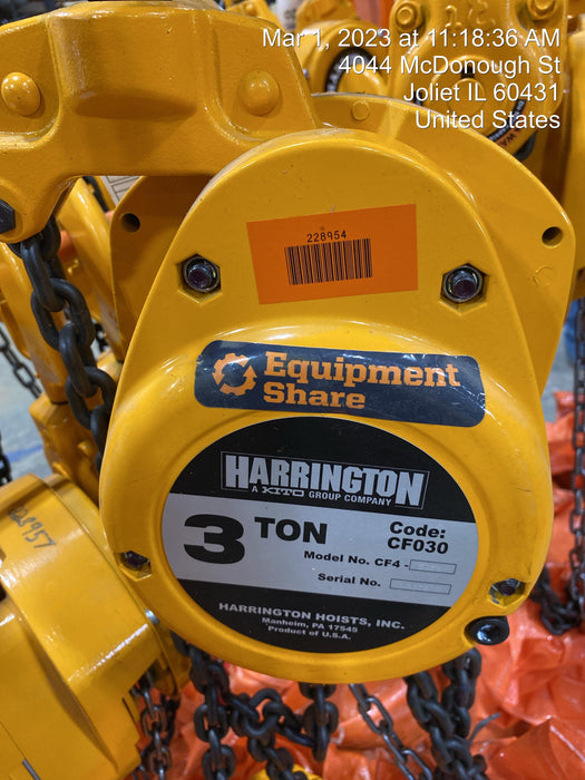 2022 HARRINGTON CF030-15