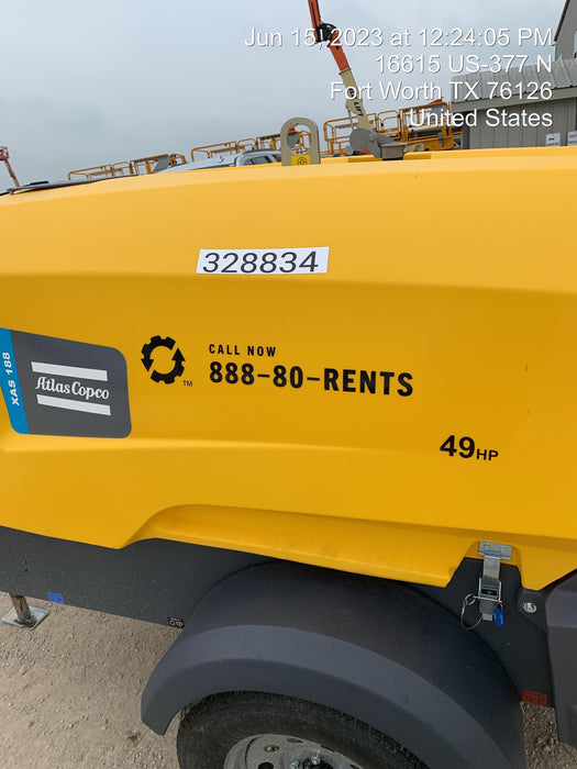 2023 ATLAS COPCO XAS188 CWK