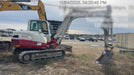 2019 Takeuchi TB290 Cab/Heat/AC Rubber tracks, Dozer blade, Travel alarm, Auxiliary hydraulics w/Manual QC, Hydraulic thumb, 18", 24", and 36" Buckets