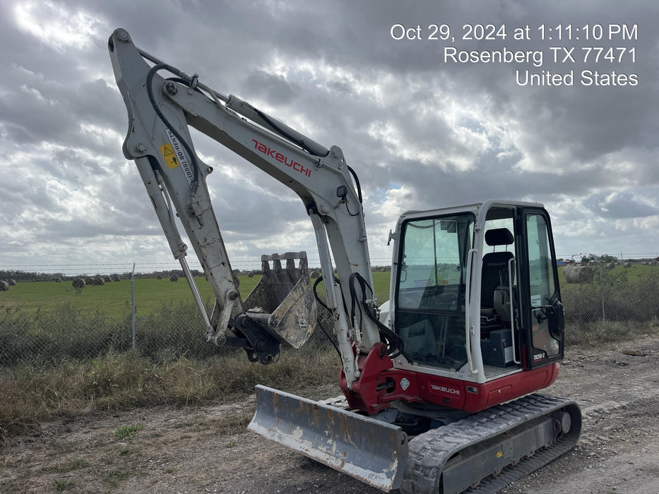 2020 Takeuchi TB250-2C Cab/Heat/Air, Rubber Tracks, Manual TAG QC