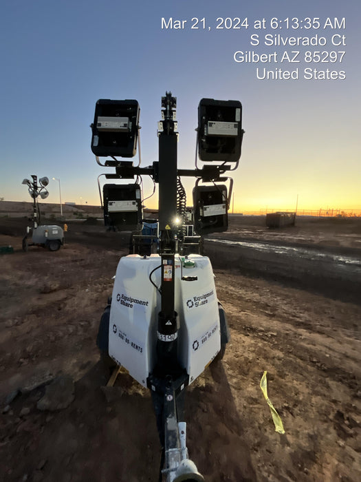 2023 Generac MLT2 Diesel, Flex Switch 120V Input, Powerzone Controller, (4) 320W LED Lights, 4kW Generator, 39.9 Gal Fuel Tank, 2" Ball, T3