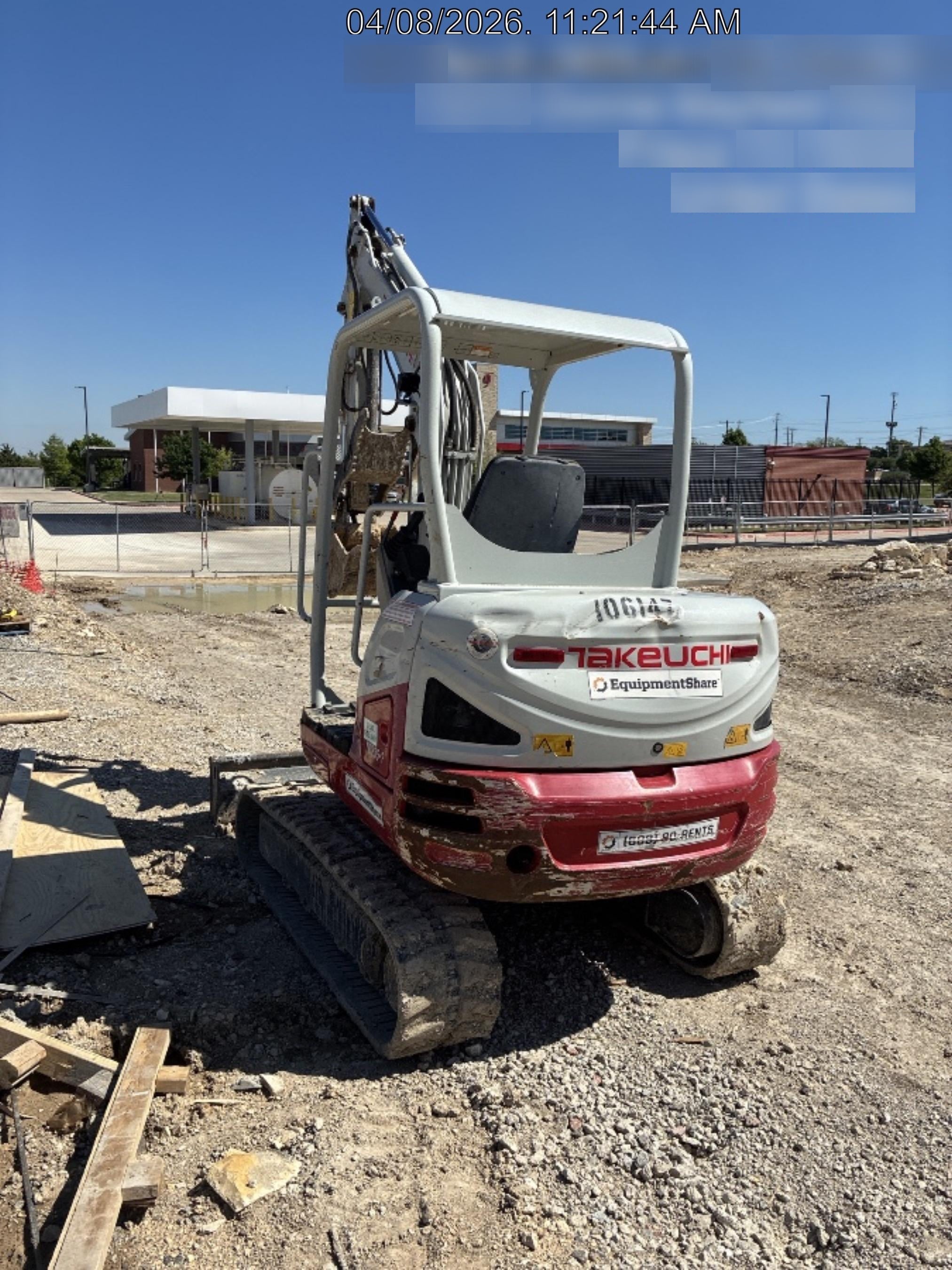 2020 Takeuchi TB235-2R Canopy, Rubber Tracks, Manual TAG QC