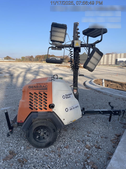 2024 Generac MLT2 Diesel, Flex Switch 120V Input, Powerzone Controller, 
(4) 320W LED Lights, 4kW Generator, 39.9 Gal Fuel Tank, 2" Ball, T3