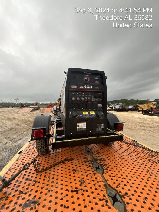 2024 Lincoln Electric LE400 Kubota V1505, Trlr, Cable Rack, Light Kit, ES Decals, T3