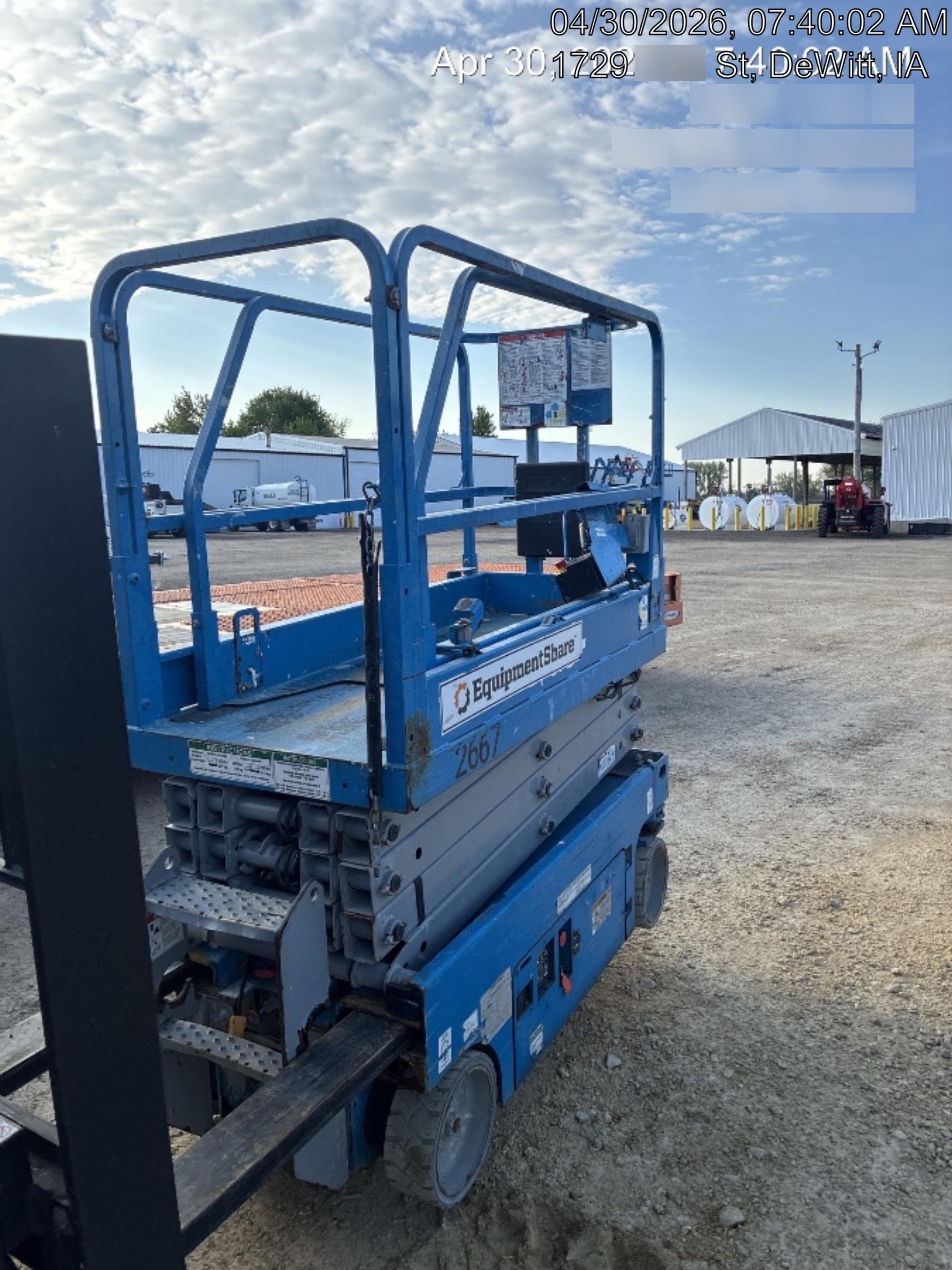 2017 Genie GS-1930 Genie GS-1930 Scissor Lift
