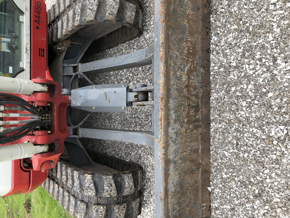 2019 Takeuchi TB290 Cab/Heat/AC Rubber tracks, Dozer blade, Travel alarm, Auxiliary hydraulics w/Manual QC, Hydraulic thumb, 18", 24", and 36" Buckets