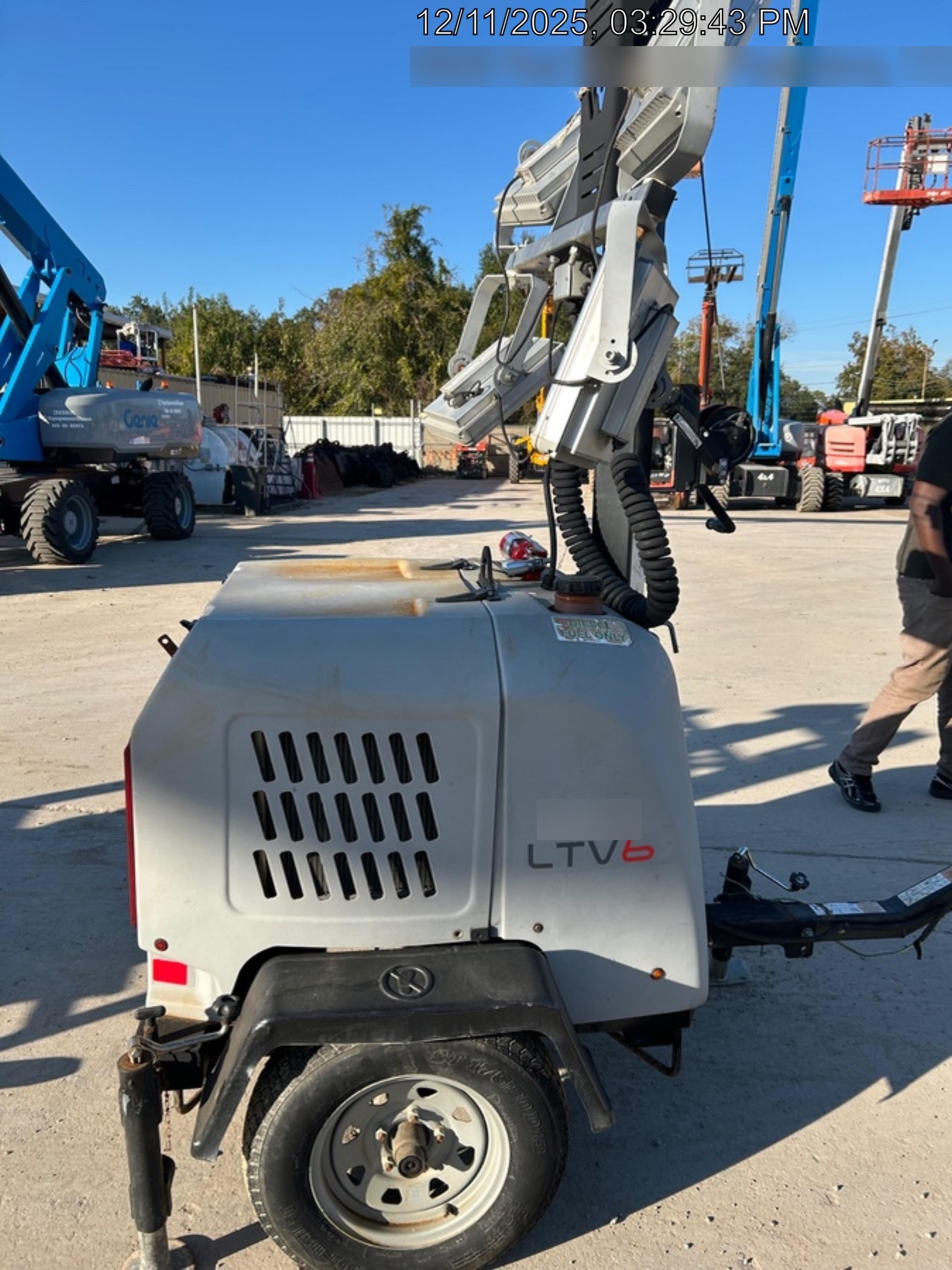 2019 Wacker Neuson LTV6K-LED Standard LED Towable Light Tower w/None