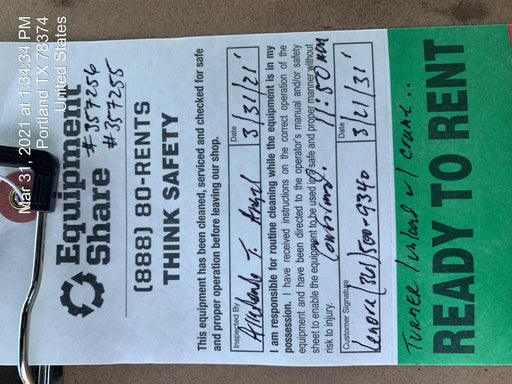 2021 Lincoln Electric Vantage 322 Ready Pak 3