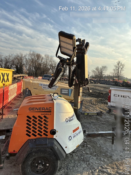 2023 Generac MLT2 Diesel, Flex Switch 120V Input, Powerzone Controller, 
(4) 320W LED Lights, 4kW Generator, 39.9 Gal Fuel Tank, 2" Ball, T3