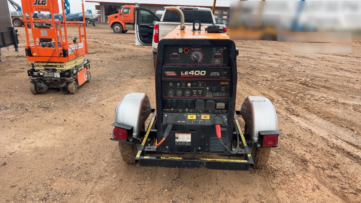 2022 Lincoln Electric LE400 Kubota V1505, Trlr, Cable Rack, Light Kit, ES Decals, T3
