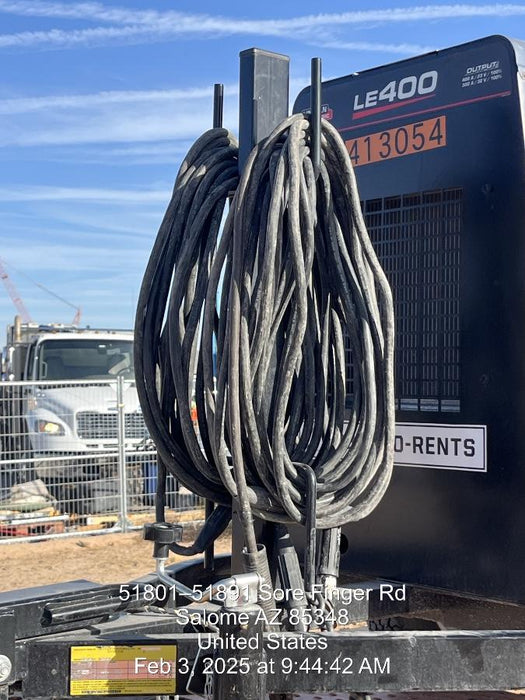 2024 Lincoln Electric LE400 Kubota V1505, Trlr, Cable Rack, Light Kit, ES Decals, T3