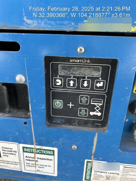 2019 Genie GS-3232 Standard Options