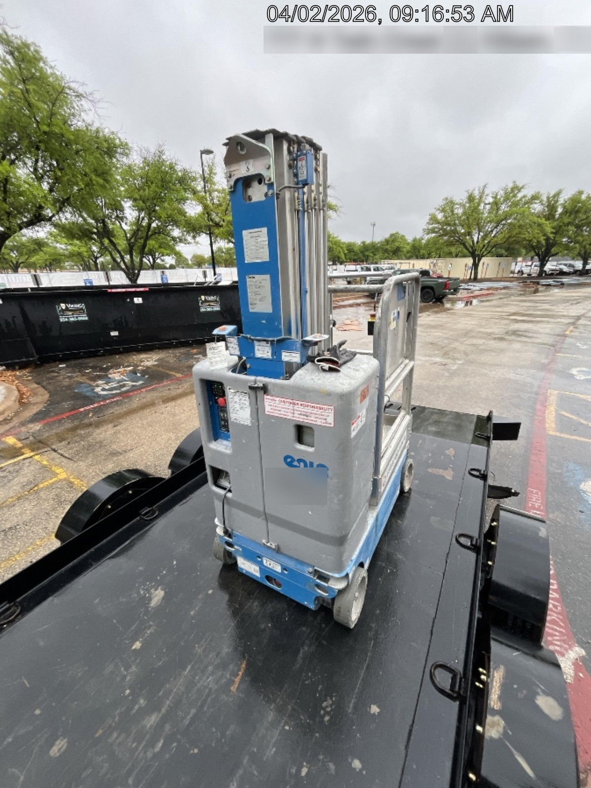2018 GENIE GR-20