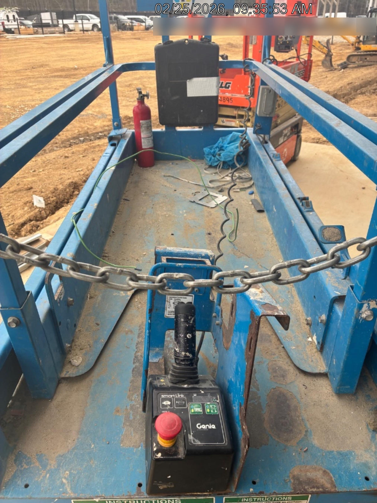 2020 Genie GS-1930 Fixed rails with chain entry gate - Pre A92.20