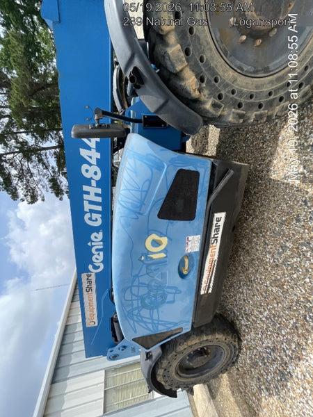 2017 Genie GTH-844 Genie GTH-844, Solid Tires, 60" carriage/forks, Open ROPS, Work Lights