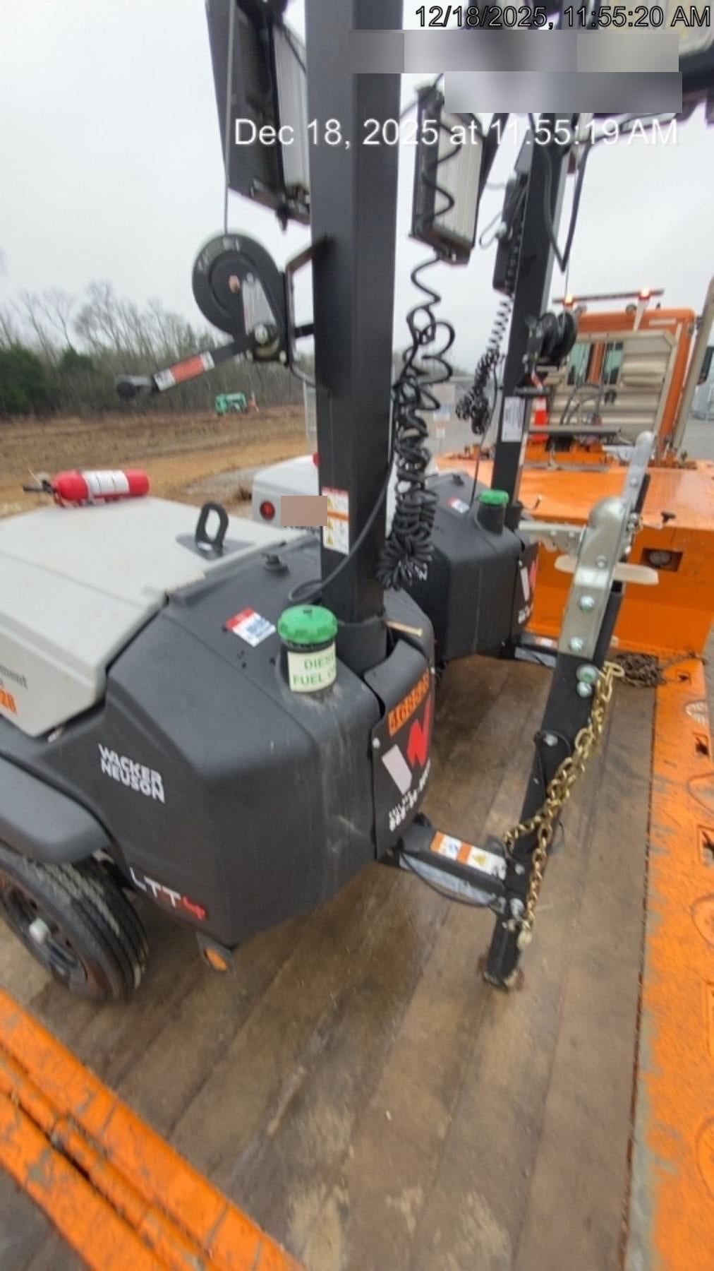 2024 Wacker Neuson LTT4 Diesel, Kohler KDW702, Deep Sea Controller, Auto Start, LED 320W, Bypass Outlet, T3