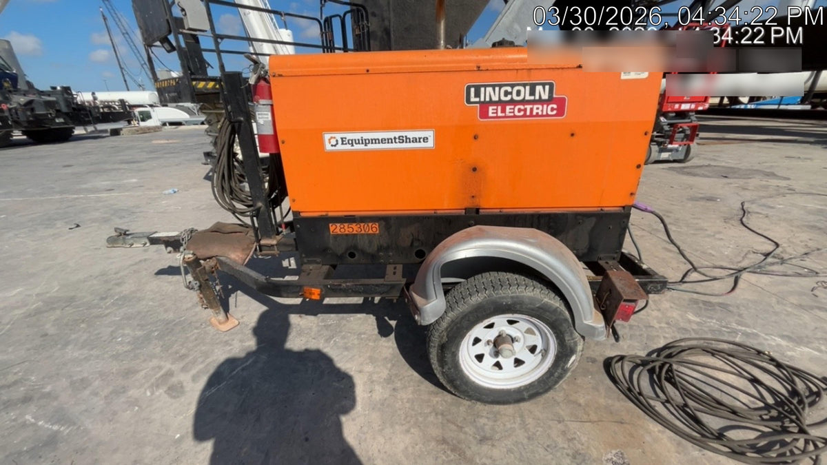 2022 Lincoln Electric LE400 Kubota V1505, Trlr, Cable Rack, Light Kit, ES Decals, T3