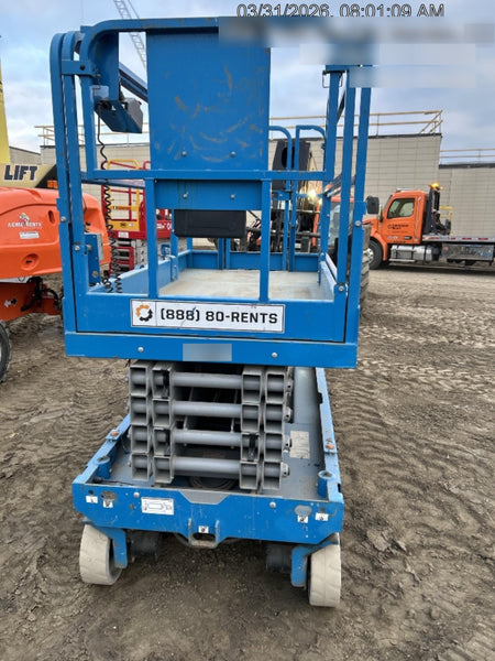 2018 Genie GS-3246 GS-3246 w/Folding rails, Full height swing gate