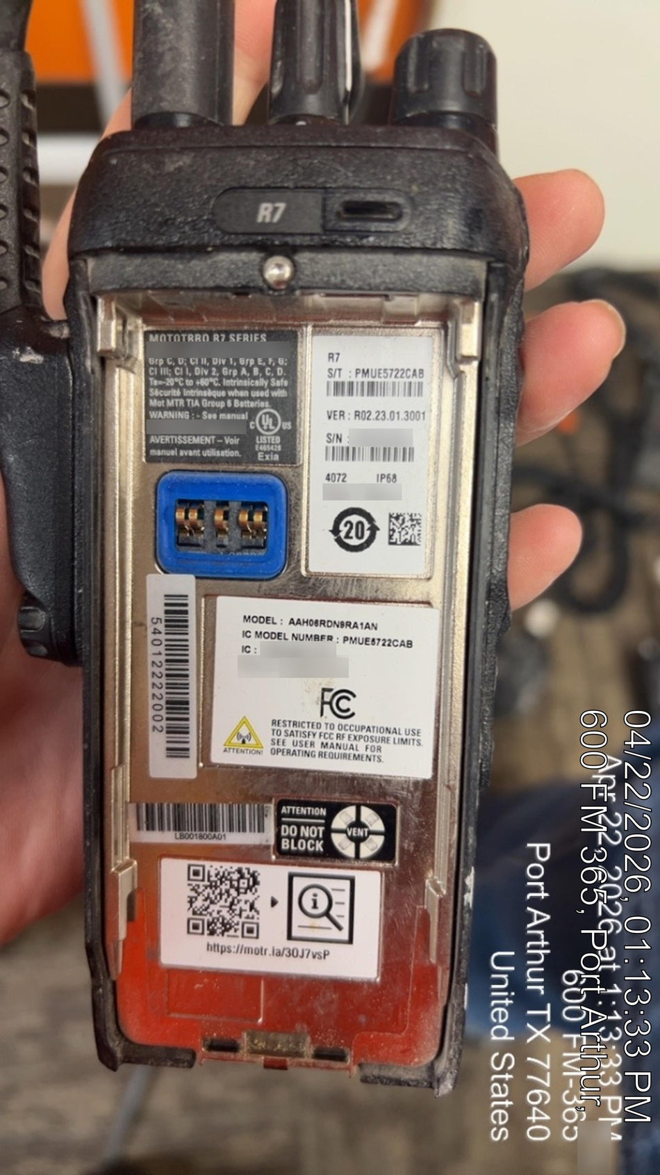 2024 MOTOROLA R7 DISPLAY