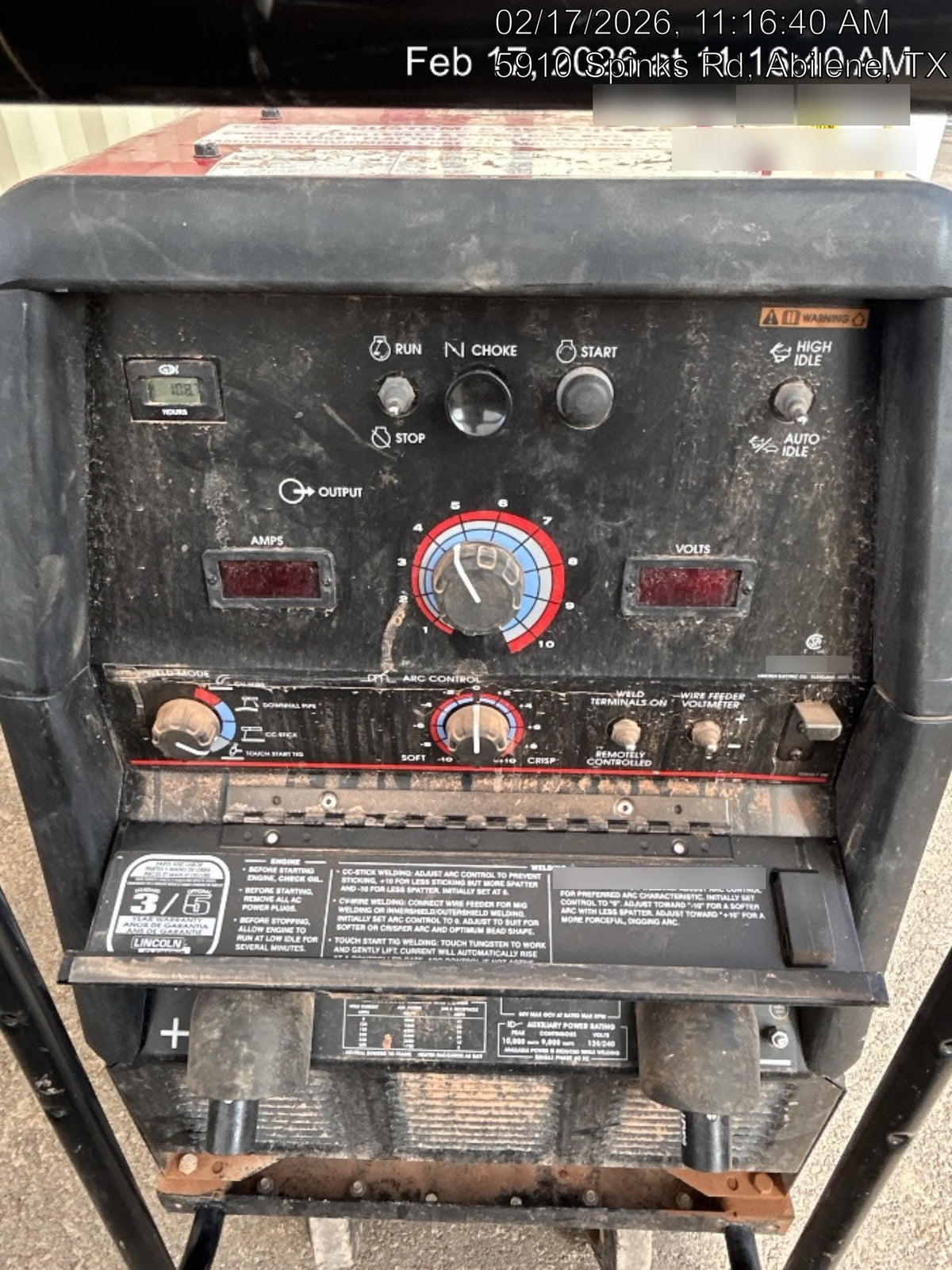 2025 LINCOLN ELECTRIC Ranger 305 LPG